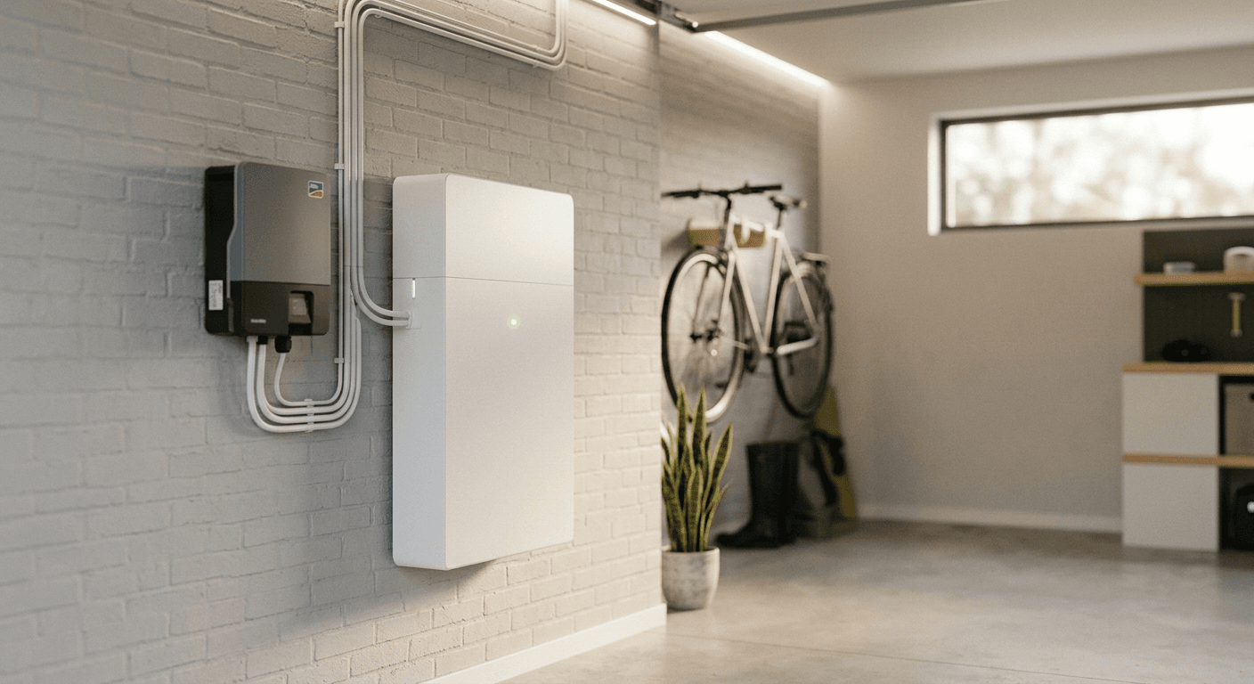 Thuisbatterij installatie voor thuis